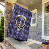 Dunlop Modern Tartan Crest Garden Flag